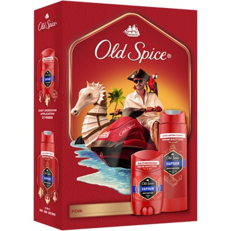 Old Spice Gp Captain Stick 50ml Shower 250ml