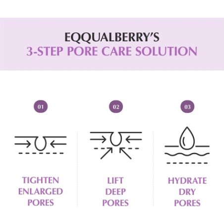 Equalberry Purple PDRN Pore Minimizing Serum with Vegan Collagen & Peptides