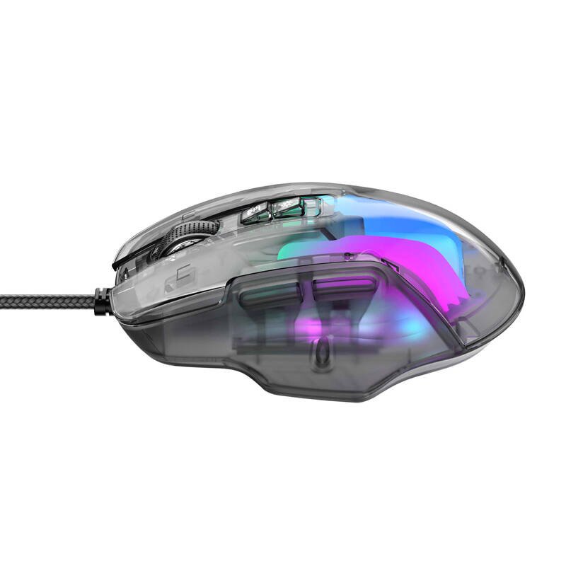 Havit MS1011SE wired gaming mouse (transparent/black)