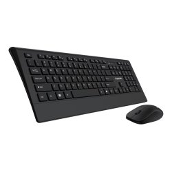 Havit Basicline wireless keyboard & mouse combo clavier Souris incluse Bureau Bluetooth QWERTY Nordique Noir