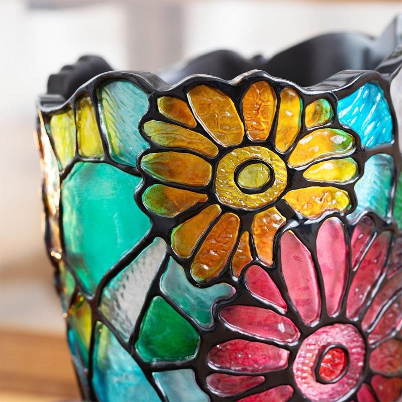 KIKI LA PETITE SORCIERE - Jiji - Diorama Planter Vitrail 18.5cm