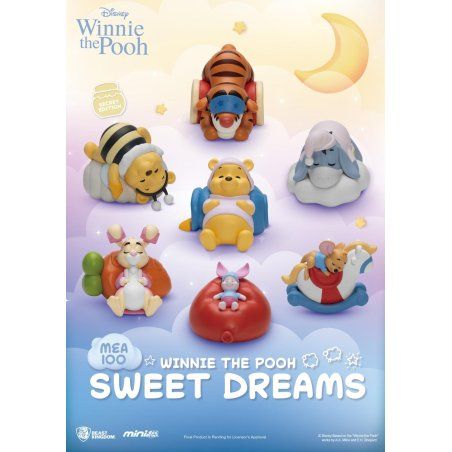 DISNEY - Winnie l'ourson Sweet Dreams - Set 6 Figurine Blind Box 5.9cm