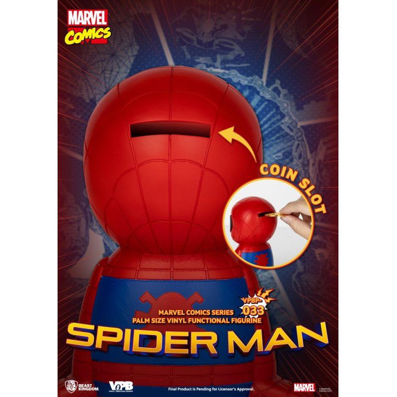MARVEL - Spider-Man - Tirelire Vinyl Figure 12cm