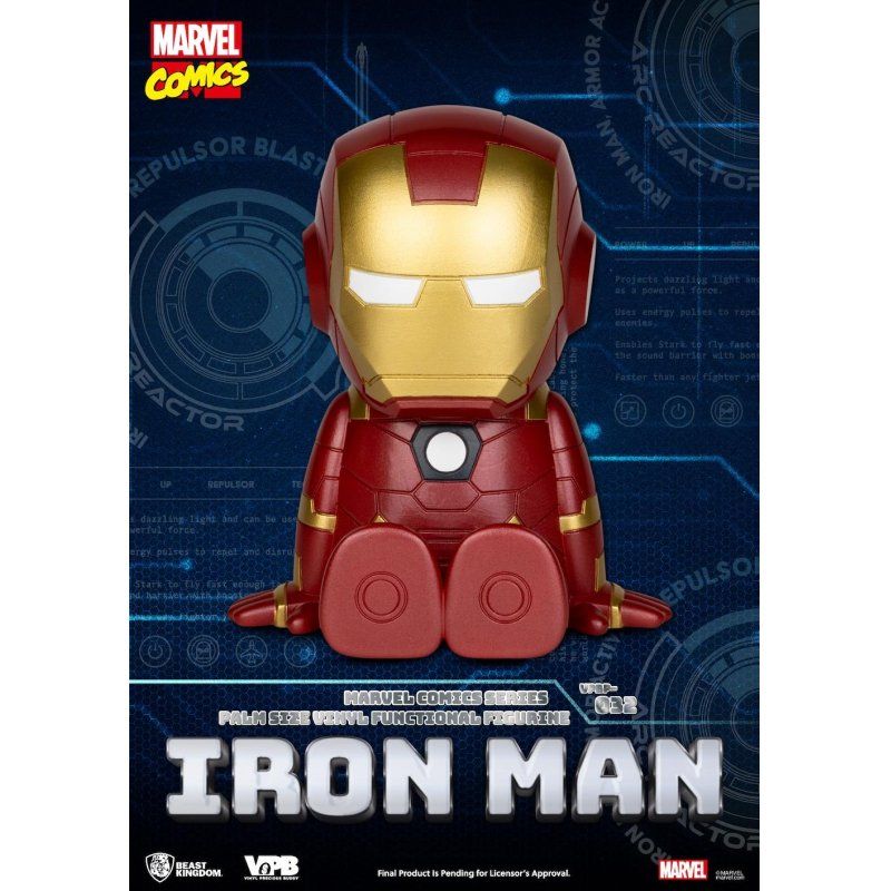 MARVEL - Iron Man - Tirelire Vinyl Figure 12cm