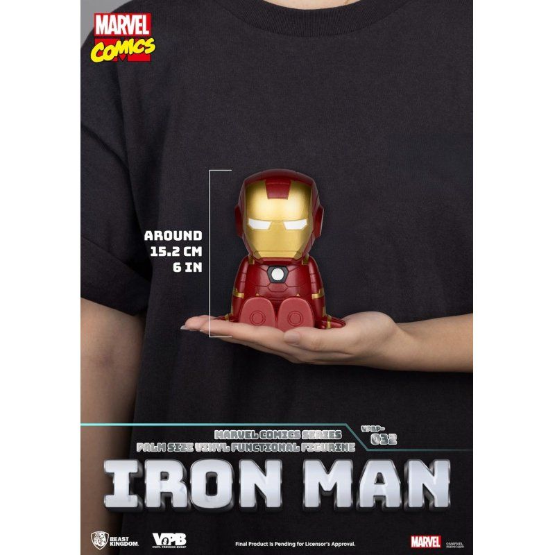 MARVEL - Iron Man - Tirelire Vinyl Figure 12cm