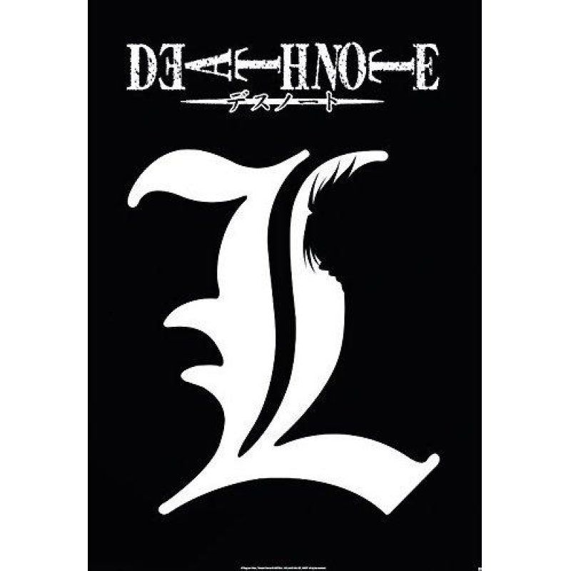 DEATH NOTE - Poster 68X98 - L Symbol