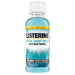 Listerine Mouthwash 80ml Coolmint Without Alcohol
