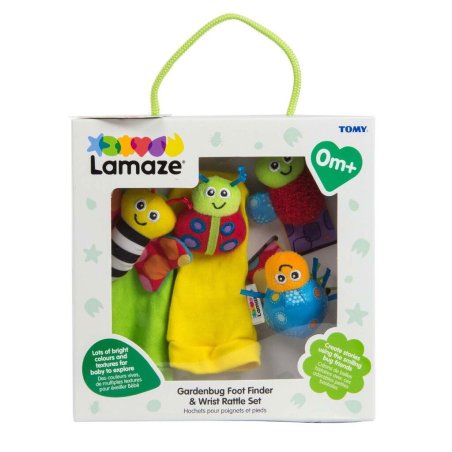 Lamaze - Gardenbug Wrist Rattle & Footfinder Set (27634)