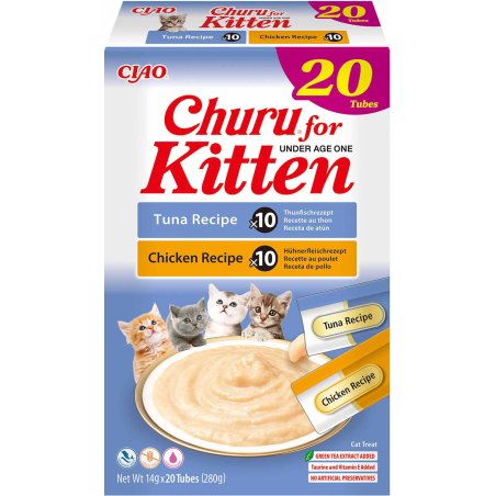 Churu - Kitten Chicken - 20 pcs - Under Age 1