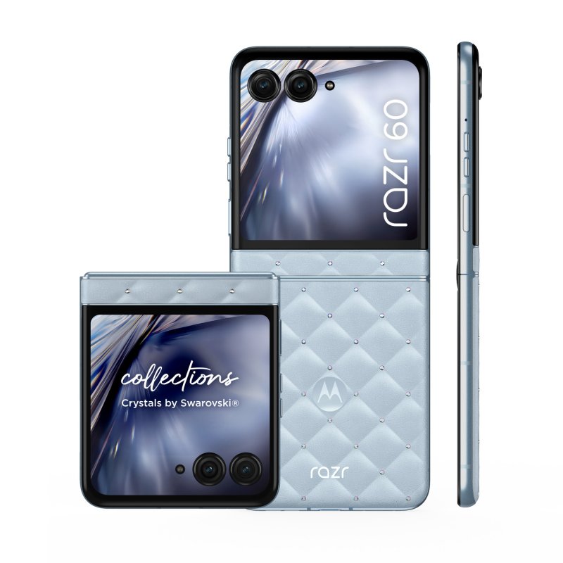 Motorola razr 60 moto buds loop 17,5 cm (6.9") Double SIM Android 15 5G USB Type-C 8 Go 256 Go 4500 mAh Bleu