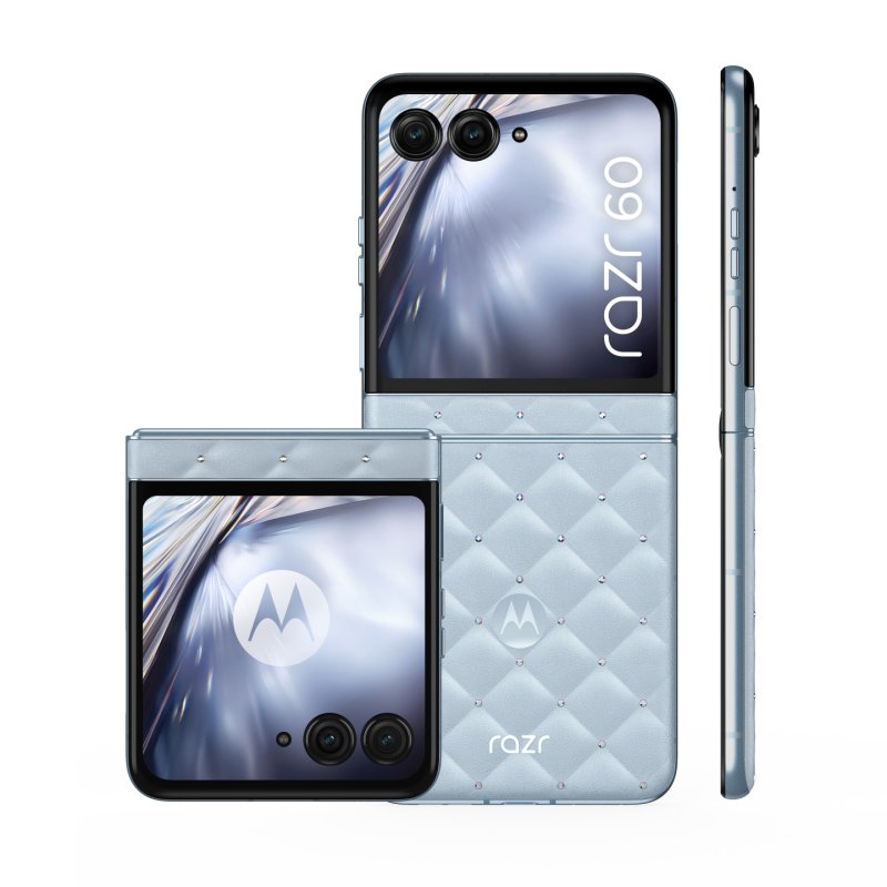 Motorola razr 60 moto buds loop 17.5 cm (6.9") Dual SIM Android 15 5G USB Type-C 8 GB 256 GB 4500 mAh Blue