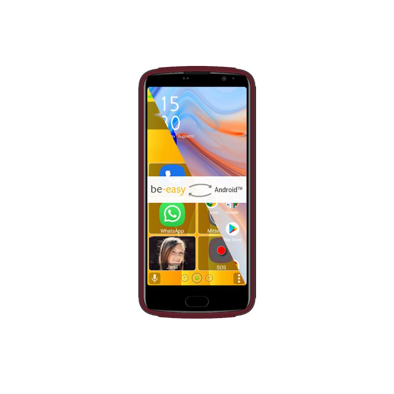 Beafon M7 Lite premium 14 cm (5.5") SIM unique Android 11 4G 3 Go 32 Go 3500 mAh Rouge