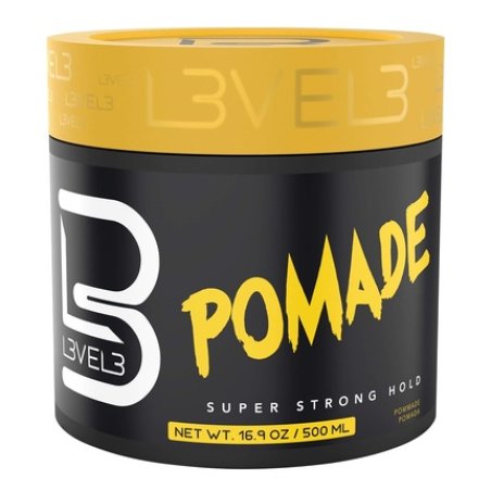 L3 Level 3 Pomade Improves Hair Strength and Volume Long-lasting Hold