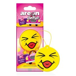 Areon Smile Dry Car Air Freshener Bubble Gum