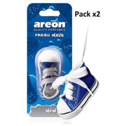 Areon Fresh Wave New Car Air Freshener - Pack of 2