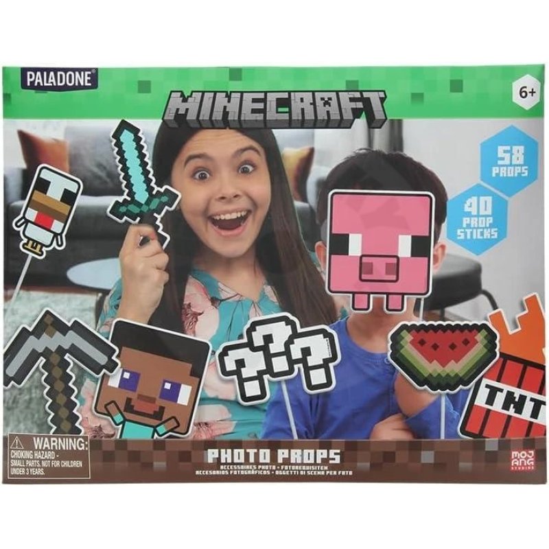 Paladone - Minecraft Photo Props Bumper Pack (58 pcs)