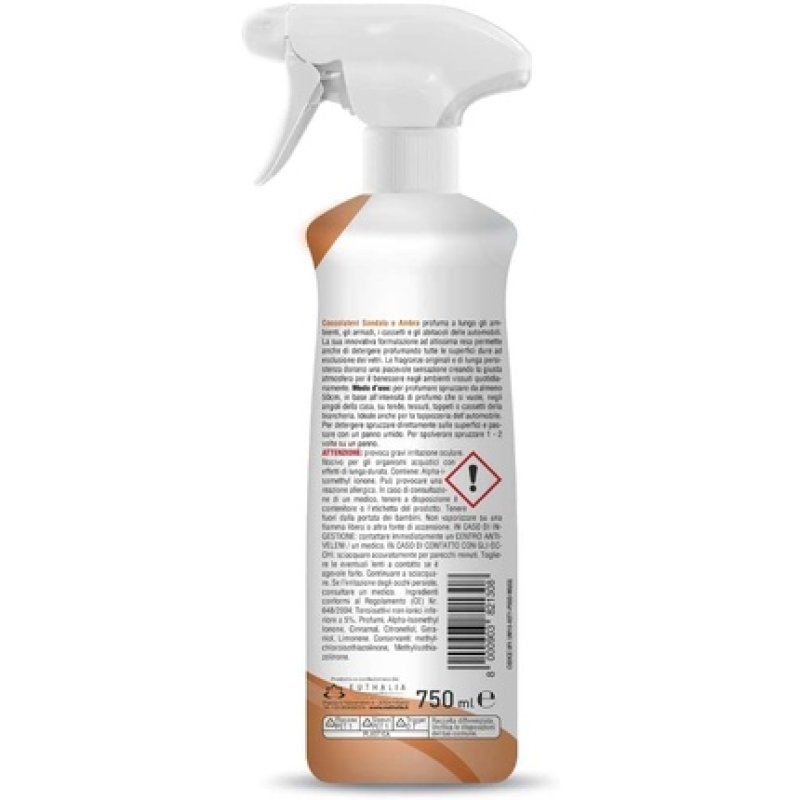 Coccolatevi Essence for Rooms Sandals and Amber 750ml Air Freshener