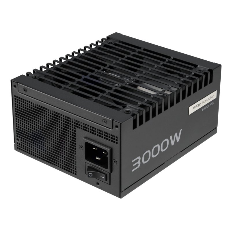 ASUS ASUS-PRO-WS-3000P power supply unit 3000 W 20 4 pin ATX ATX Black