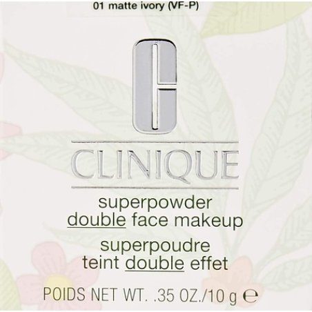 Clinique Superpowder Double Face Makeup 01 Matte Ivory VF-P for Women 0.35oz