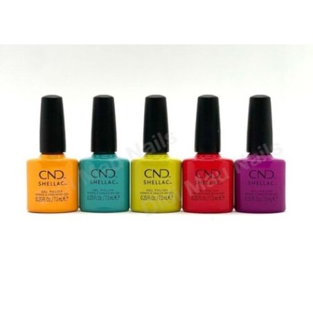 CND Shellac UV Gel Polish .25 oz Rise & Shine Collection Spring 2022 New