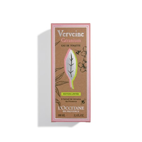 L'Occitane Verbena Geranium Eau De Toilette 3.30 Fl Oz