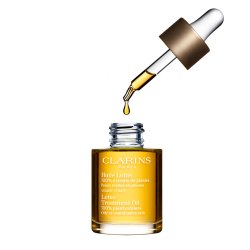 Clarins Lotus Face Treatment Oil Plant Extracts Oily Combination 30ml For Women