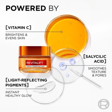 L'Oréal Paris Revitalift Vitamin C Brightening Cream for Face with Vitamin C