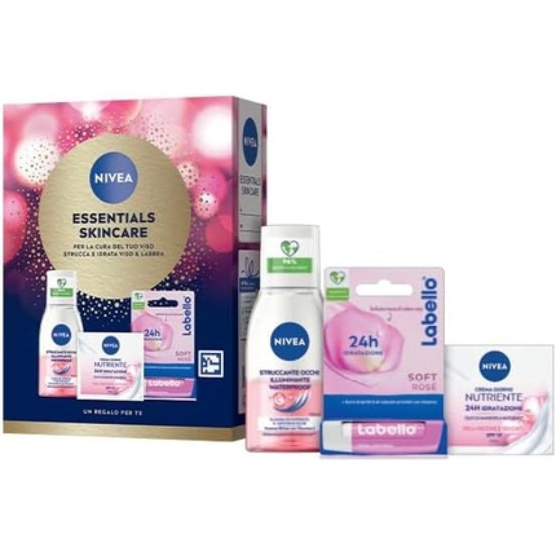 Nivea Essentials Skincare Kit Gift Set for Women with Cream