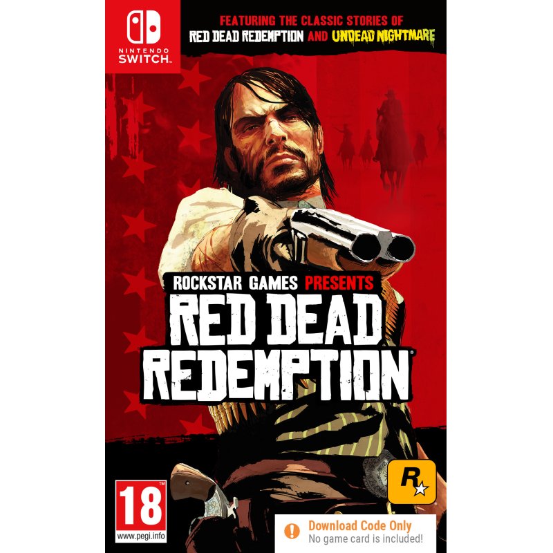 Rockstar Games Red Dead Redemption, Switch Standard Simplified Chinese, Traditional Chinese, German, English, Spanish,