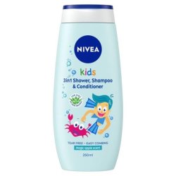 Nivea 2 in 1 Shampoo & Shower Gel for Kids with Magic Apple Scent 250ml
