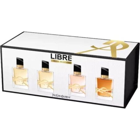Yves Saint Laurent YSL Perfume Miniatures Travel Set for Women Libre EDT and EDP 0.25 Oz and Libre Eau De Parfum