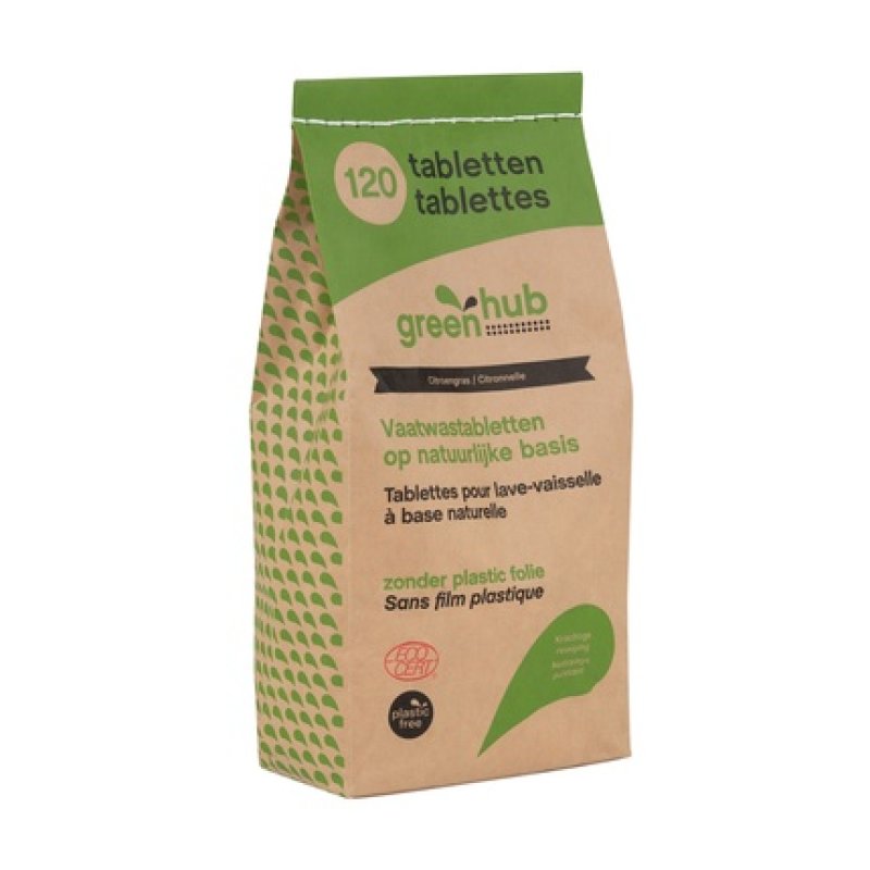 Greenhub Dishwasher Tablets Plastic Free