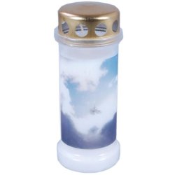 Bolsius Grave Light Long-Lasting No. 6 With Lid Sky