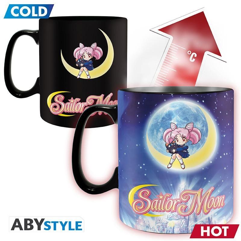 SAILOR MOON - Sailor & Chibi - Mug thermoréactif 460ml