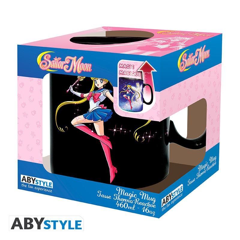 SAILOR MOON - Sailor & Chibi - Mug thermoréactif 460ml