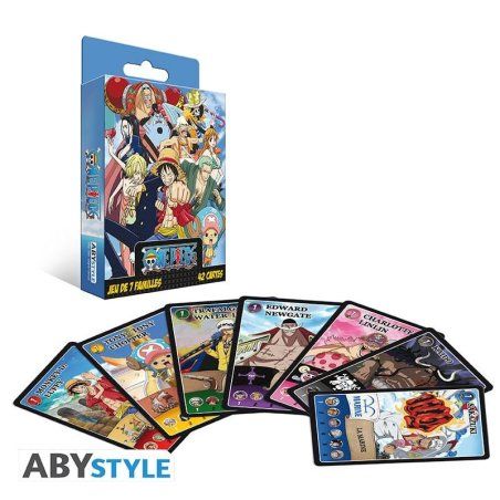 ONE PIECE - Jeu des 7 Familles - Jeu de cartes (FR only)