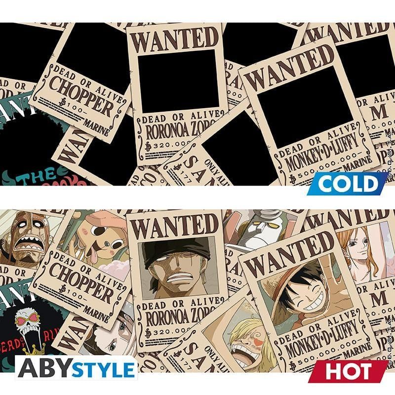 ONE PIECE - Wanted - Mug thermoréactif 460ml