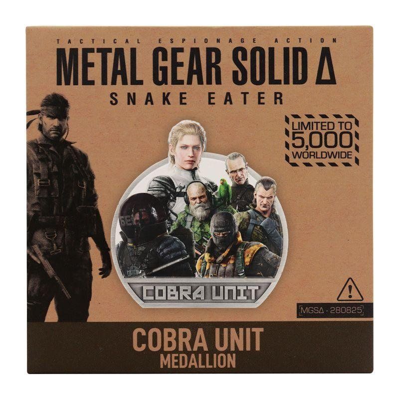 METAL GEAR SOLID DELTA - Cobra Unit - Médaillon Edition Limitée