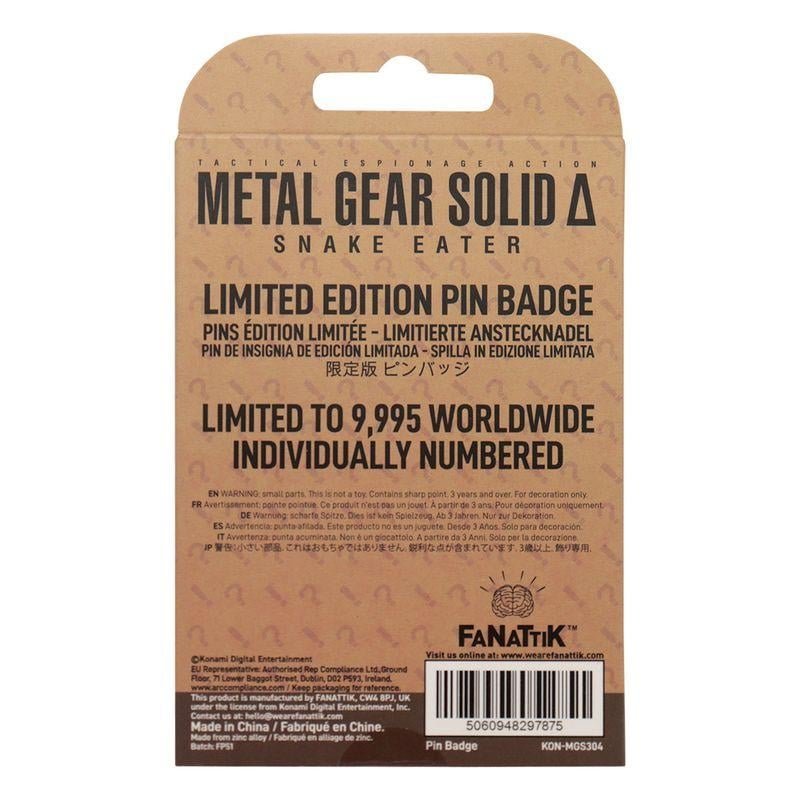 METAL GEAR SOLID DELTA - FOX - Pin's Edition Limitée