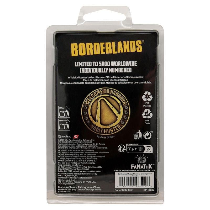 BORDERLANDS - Marcus Munitions - Pièce Edition Limitée