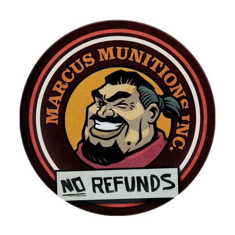 BORDERLANDS - 4 Dessous de Verres Gravés en Métal