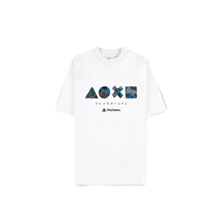 PLAYSTATION - Icons Japan - T-Shirt Loose Fit Homme (L)