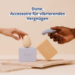 MY LUBIE Dune Premium Wireless Massage Accessory - USB Rechargeable, Waterproof, 10 Vibration Levels - Medical Grade