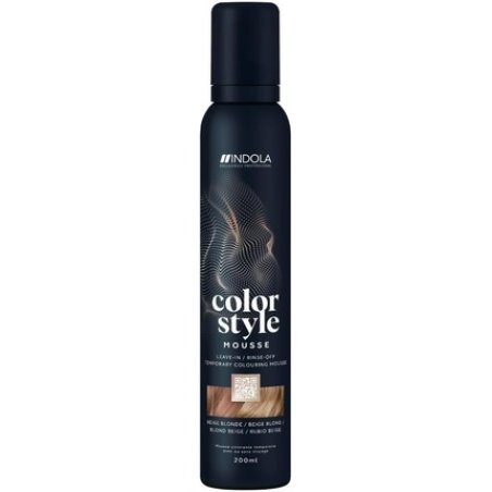 Indola Color Style Mousse 200ml Pearl Beige