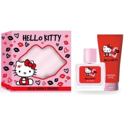 Hello Kitty Gp Kisses Perfume And Shower Gel Set 50ml Perfume 100ml Shower Gel