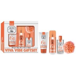 Sentio Sentio Gp Aroma De La Isla 61 4piece Set 30ml Perfume 100ml Shower Gel 100ml Body Mist Shower Gel Ball