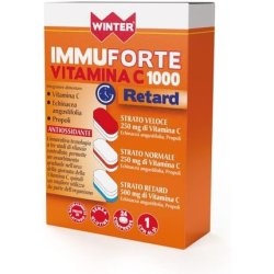 Winter ImmunoForte Vitamin C 1000 Retard Supplement 24 Tablets