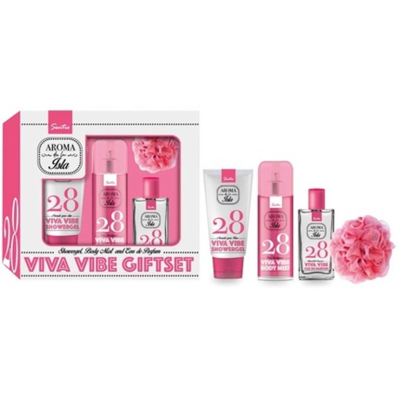 Sentio Sentio Gp Aroma De La Isla 28 4piece Set Including 30ml Perfume 100ml Shower Gel 100ml Bodymist And Shower Gel