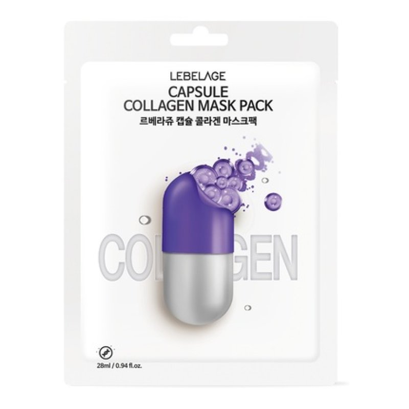 Lebelage Dr Capsule Collagen Face Mask Sheet