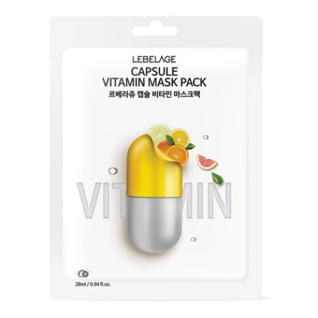 Lebelage Dr Capsule Vitamin Face Mask Sheet